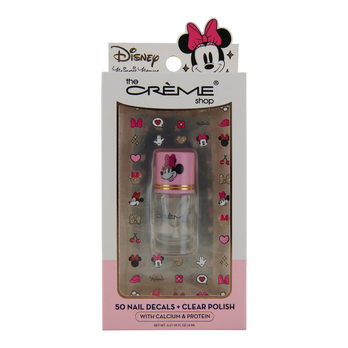 The Crème Shop x Disney 50 Nail Decals & Clear Nail Polish