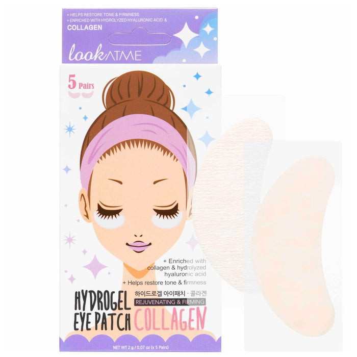 Look At Me Hydrogel Collagen Eye Patches, 5-Pack