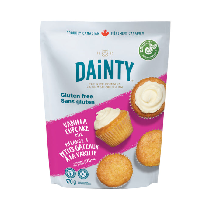 Dainty Mélange à Petits Gâteaux à la Vanille Sans Gluten, 370 g