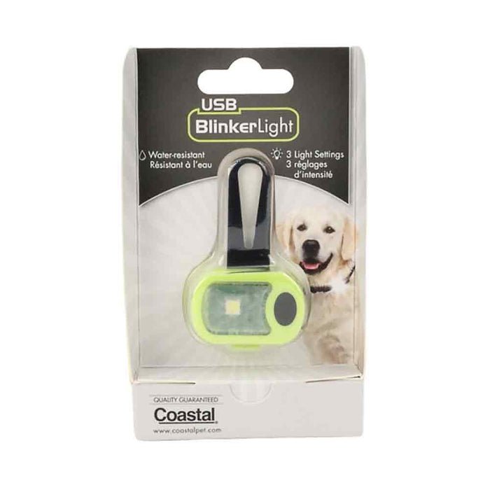 Coastal Pet Collar USB Blinker Light