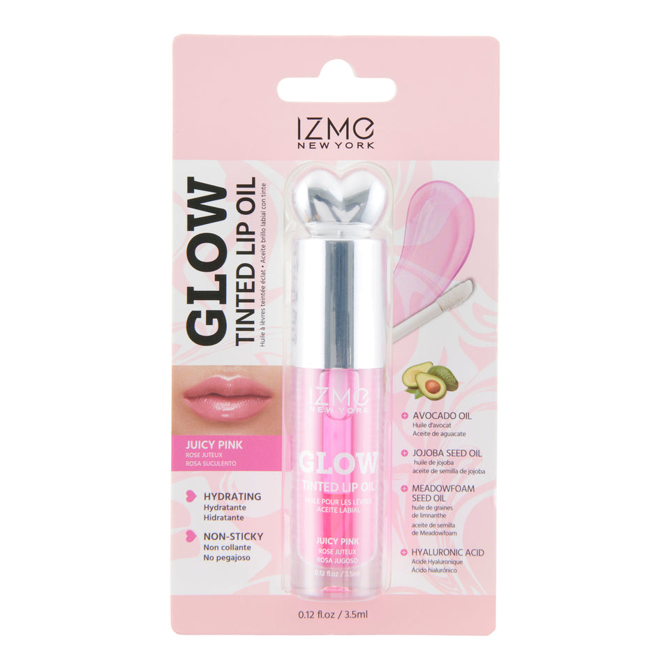 IZME Glow Tinted Lip Oil, Juicy Pink – Giant Tiger