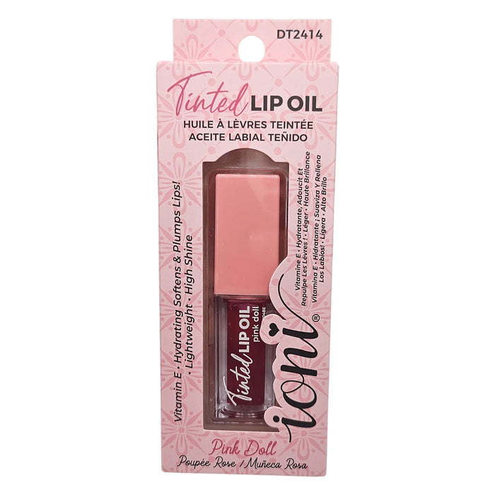 ioni Tinted Lip Oil, Pink Doll