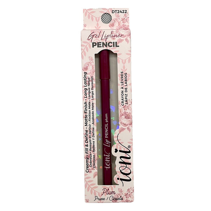 ioni Gel Lip Liner Pencil, Plum