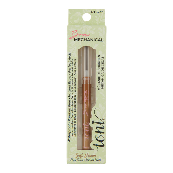 Ioni Mechanical Brow Pencil, Soft Brown