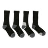 Excersox Men's Crew Socks, 4-Pack
