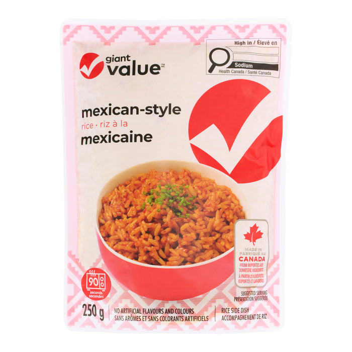 Giant Value Mexican Rice, 250 g