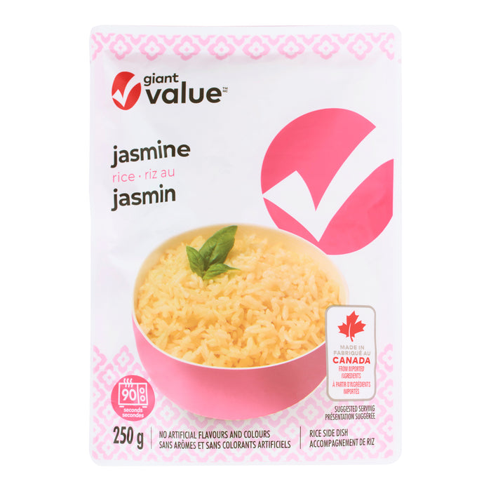 Giant Value Riz Jasmin, 250 g