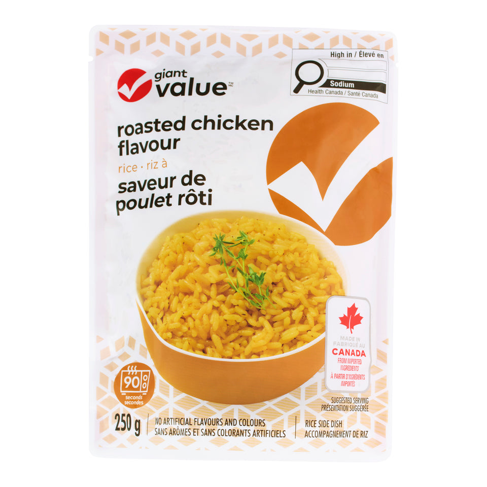 Giant Value Roasted Chicken Rice, 250 g – Giant Tiger