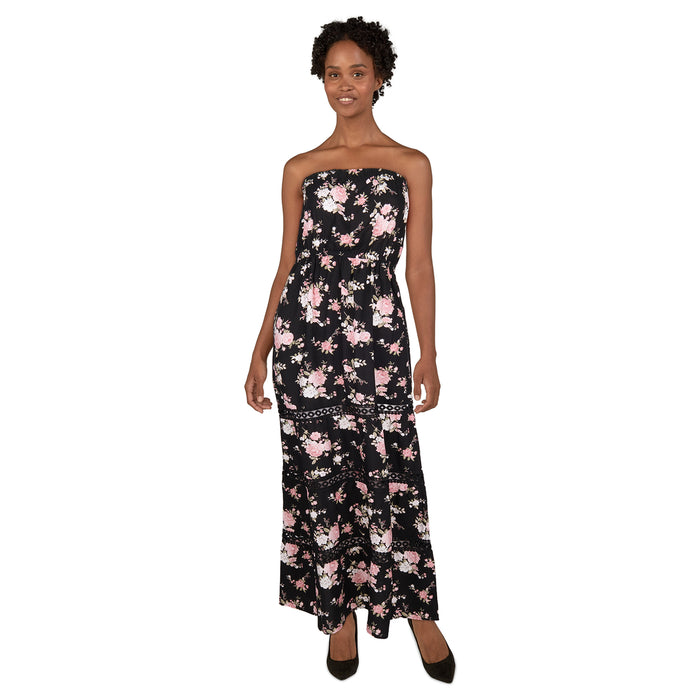 Robe maxi bandeau lily morgan pour femmes