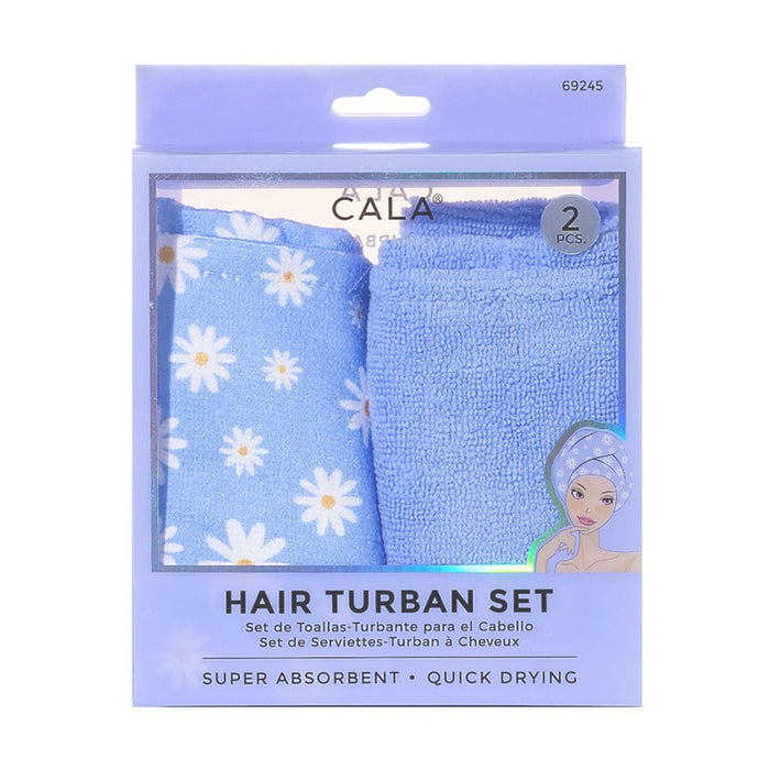 Ensemble de turban à cheveux Cala, marguerites