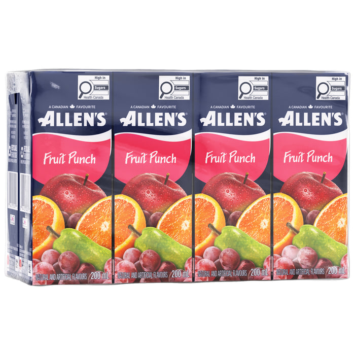 Allen's Fruit Punch Cocktail, 8-Pack, 200 ml