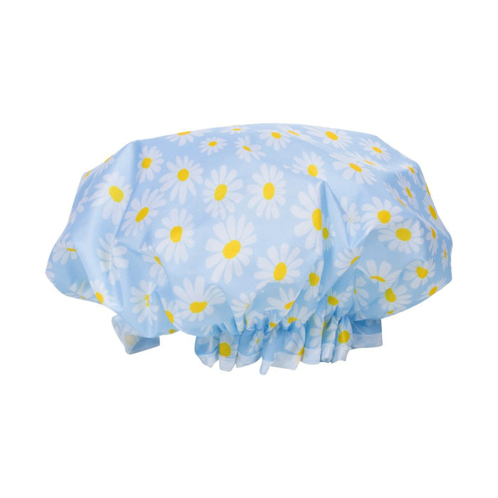 Bonnet de douche Spa Solutions, marguerites