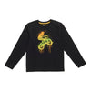 SURVIVAL GEAR Boys' Varsity Long Sleeve Screen Print Top