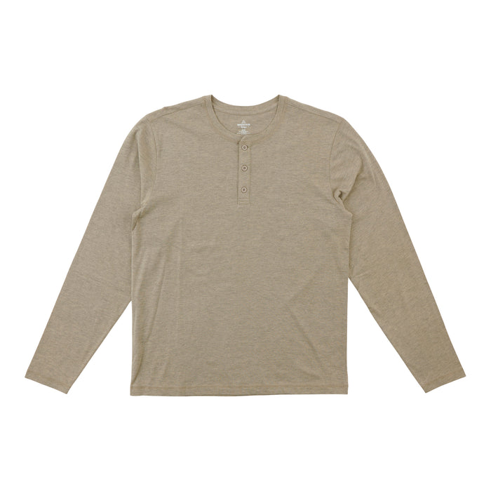 Mountain Ridge Men's Long Sleeve Henley T-Shirt