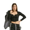 Women's Notch Front Zip Up
