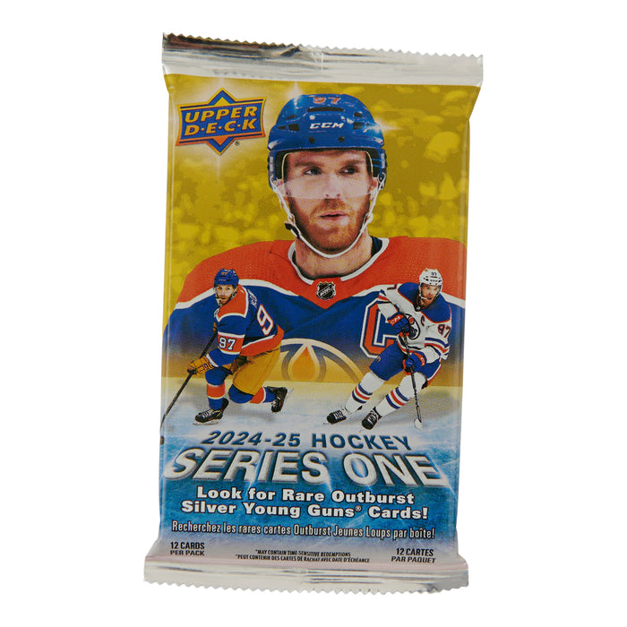Upper Deck 2024-2025 Hockey Cards, Series 1, 12 Pack
