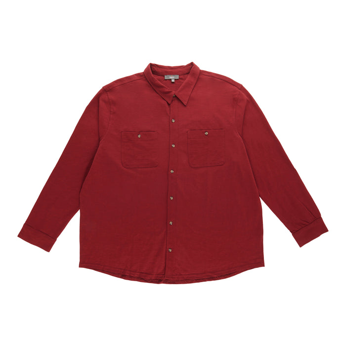 Mountain Ridge Big Guy Long Sleeve Button-Up Shirt