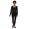 Women's Ribbed Long Sleeve Bodysuit