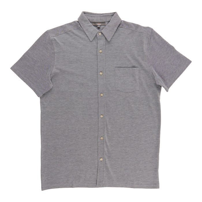 Chemise à manches courtes en tricot piqué Mountain Ridge pour hommes