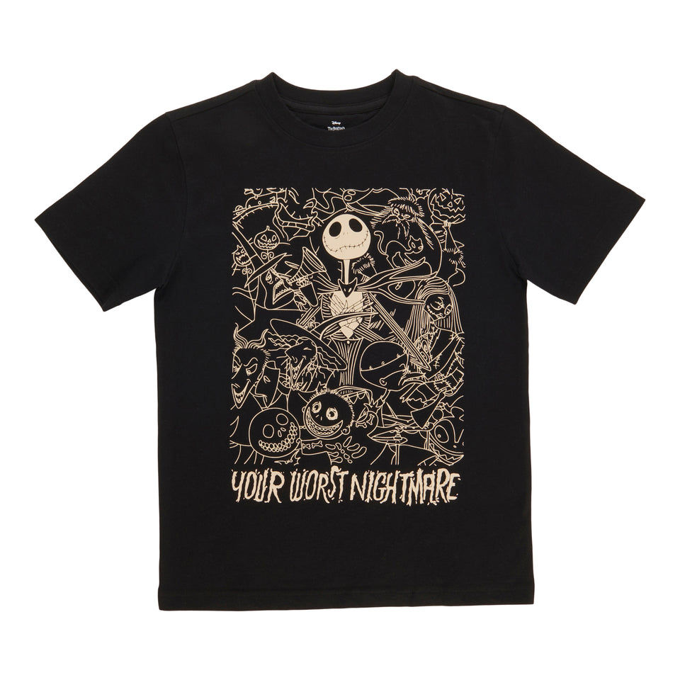 Boys' Licensed The Nightmare Before Christmas Short Sleeve T-Shirt