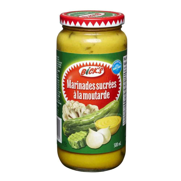 Bick's Sweet Mustard Pickles, 500 ml