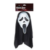 Ghost Face Mask With Shroud