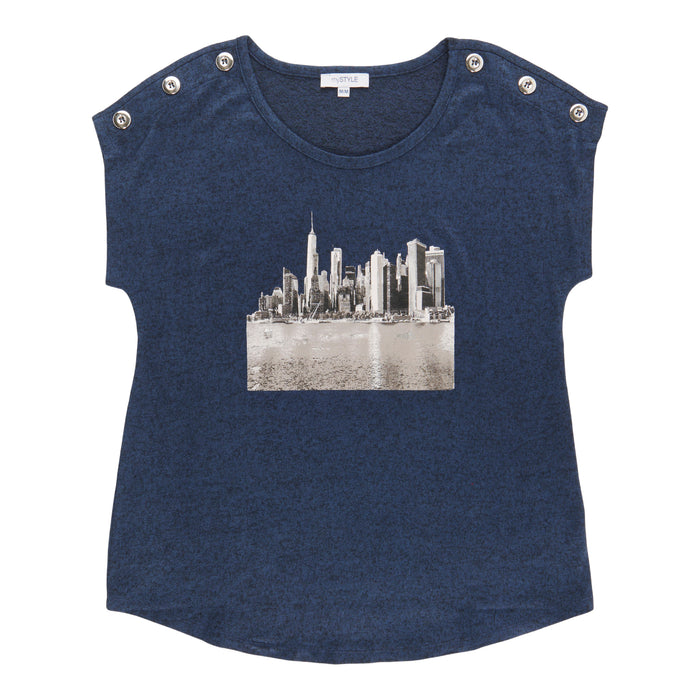 T-shirt à manches courtes mySTYLE pour femmes