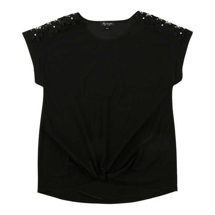 lily morgan Women's Knot Detail Top