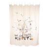 Rideau de douche en microfibre avec imprimé de fantaisie HomeStyles, 70 po x 72 po