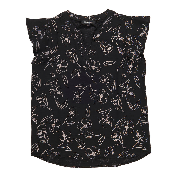 lily morgan Women's V-Neck Blouse