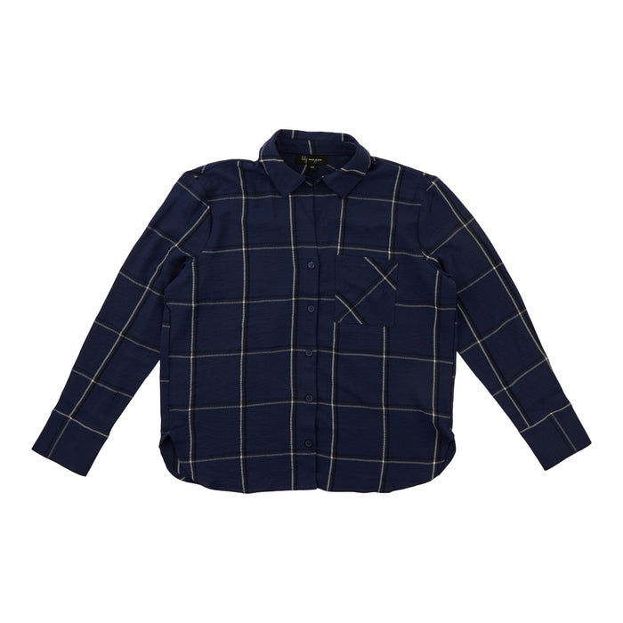 lily morgan Women's Collared Button-Up Shirt