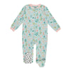 MONKEY BARS Infant Girls' Autumn Flair Basic Long Sleeve Sleeper, 0-24 Month