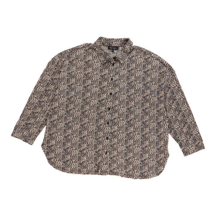 lily morgan Women's Plus Crinkle Blouse