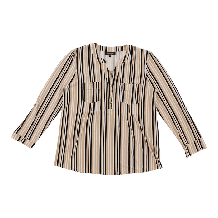 lily morgan Women's Top with Front Pockets