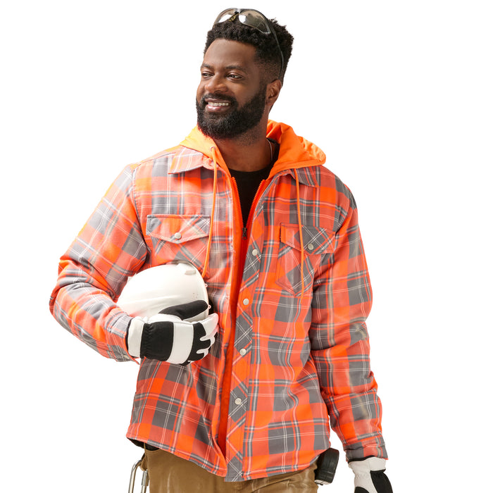 Tradesmax Pro Men's High Visibility Shacket