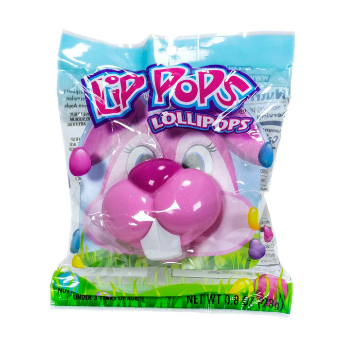 Sucettes Pops à Lèvres Lapin Assorties, 28 g