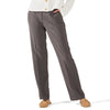 Pantalon à jambe semi-évasée de couleur unie lily morgan pour femmes