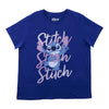 Licensed Women's Plus Stitch Crew Neck Tee