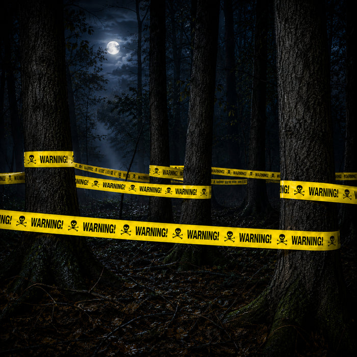 Halloween Warning/Caution Tape, 30-ft.
