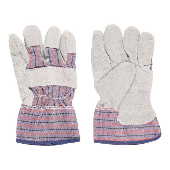 Men's Durable Split Leather Work Gloves