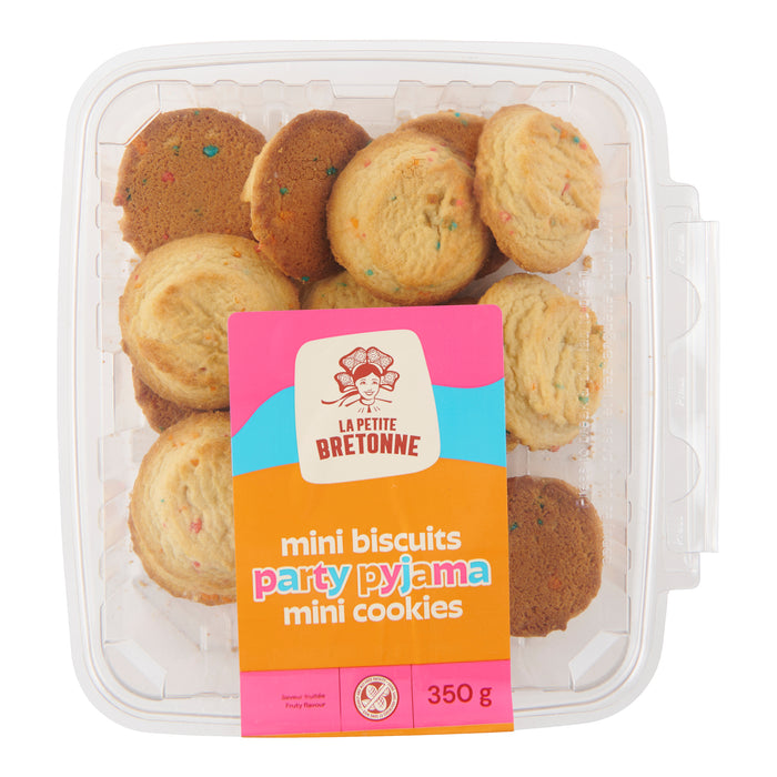 La Petite Bretonne Mini Biscuits, Pyjama de fête, 350 g