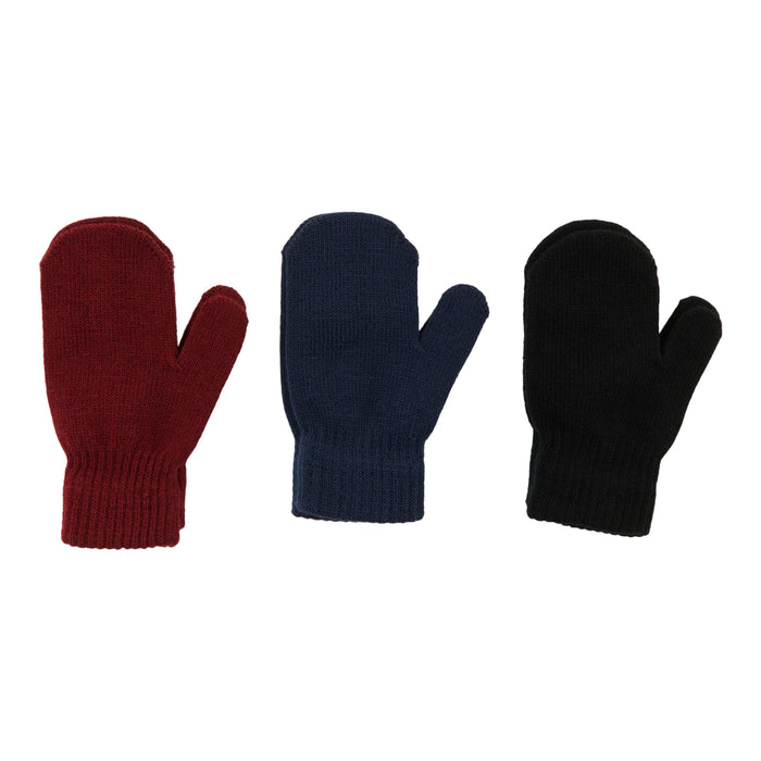 Boys' Magic Stretch Mittens, 3-Pack