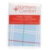 Taies d'oreiller en flanelle Confort nordique, assortiment, emb. de 2
