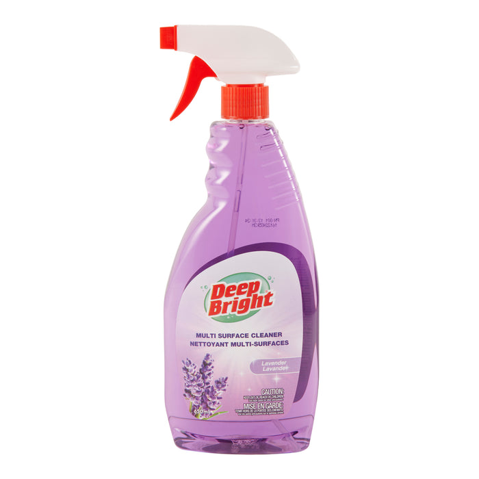 Deep Bright Multi Surface Cleaner, Lavender, 650 ml