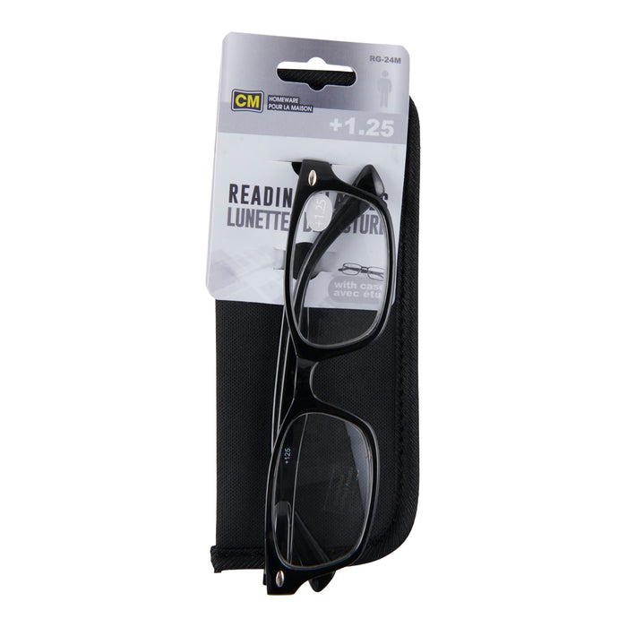 Men's Reading Glasses With Pouch