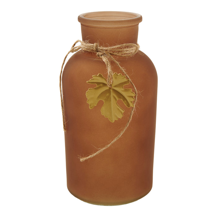 Vase en verre HomeStyles, 4 po x 8 po