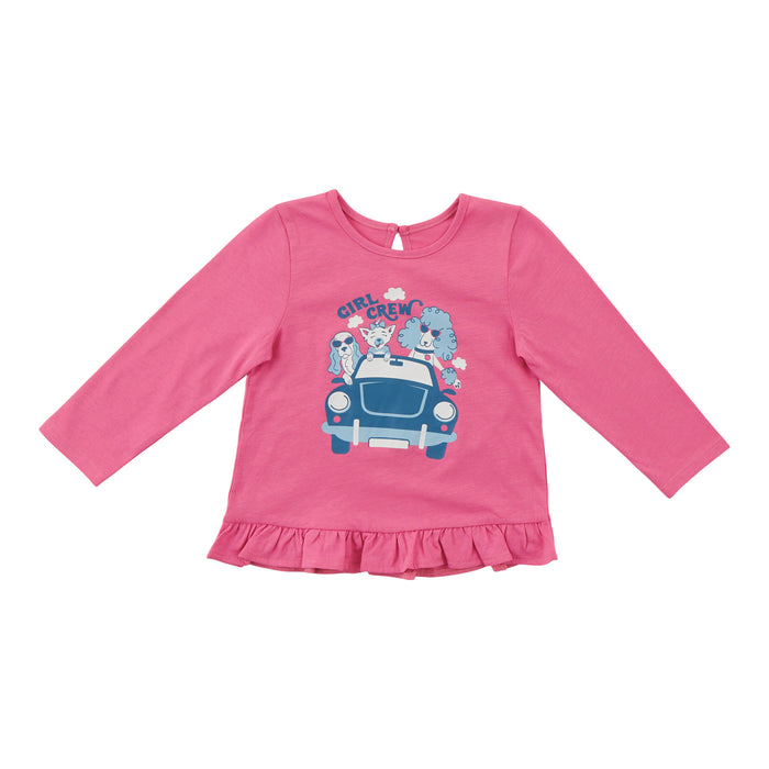 T-shirt à manches longues à imprimé Inspiration automnale MONKEY BARS pour bébés filles, 12 à 24 mois
