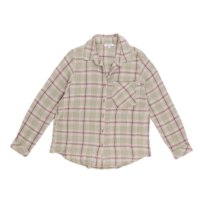 mySTYLE Women's Plaid Shirt
