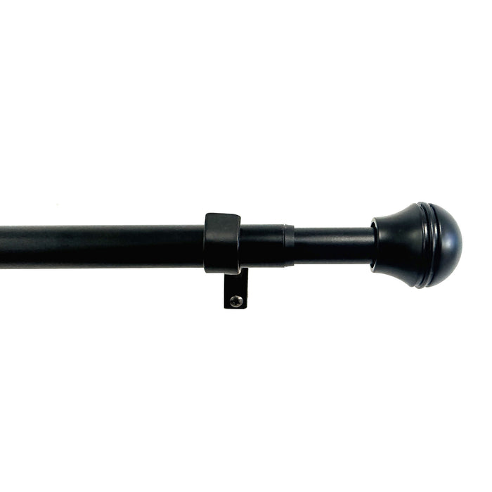 Tringle à rideaux en métal HomeStyles, 66 po à 120 po