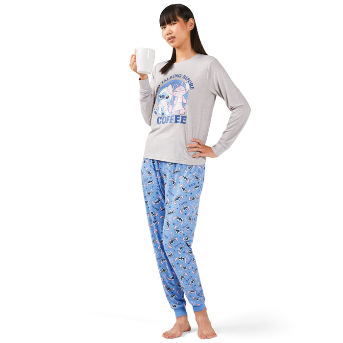 Women's Licensed Lilo & Stitch PJ Set, 2-Piece